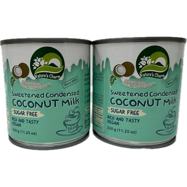 NEW WITH BOX 24 X 11.25 OZ NATURES CHARM COCONUT M