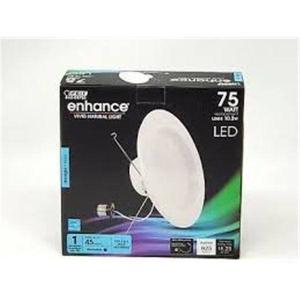 NEW REPACKED FEIT ELECTRIC ENHANCE VIVID LIGHT 6PK