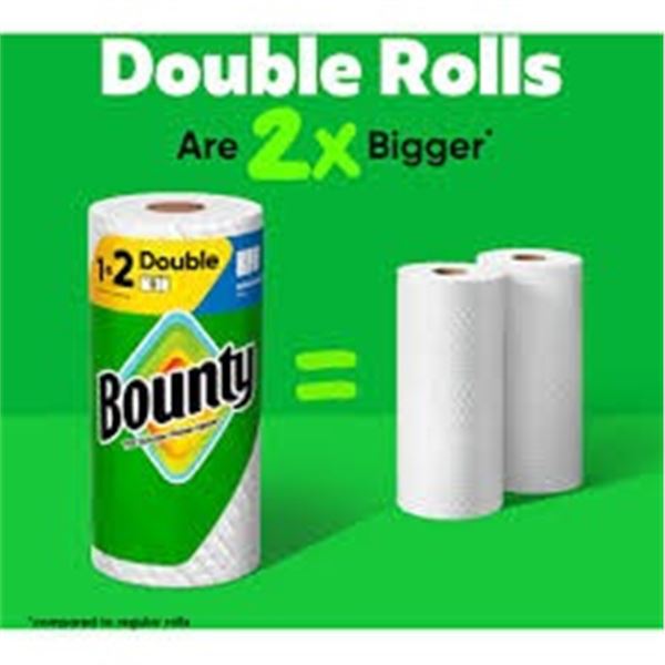 NEW 4 X 103 SHEETS BOUNTY PAPER TOWELS