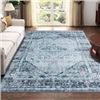 Image 1 : NEW BRICHOEE VINTAGE 6X9FT BLUE AREA RUGS