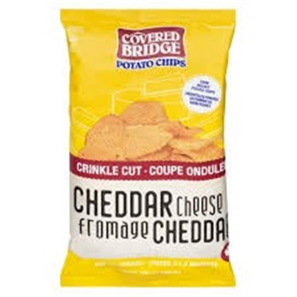 NEW REPACKED 12 X 170G COVERED BRIDGE POTATO CHIPS