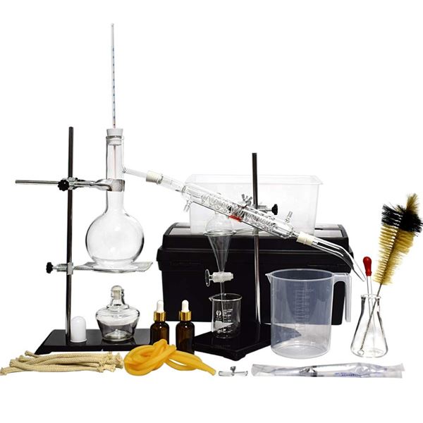 NEW 500ML 44PCS LAB ESSENTIAL KITS W TOOL CASE