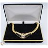Image 1 : PARKLANE GOLD TONE CHOKER STYLE