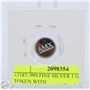 Image 2 : #3187-.999 FINE SILVER 1 GRAM TOKEN WITH