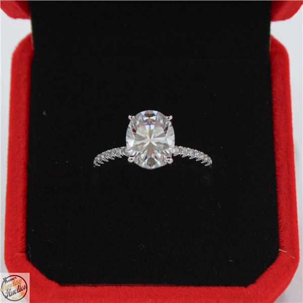#3155-3.00 CT GRA CERTIFIED OVAL BRILLIANT