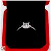 Image 1 : #3150-1.00 CT GRA CERTIFIED PRINCESS CUT