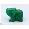 Image 1 : #3178-HAND CARVED NATURAL GREEN AVENTURINE