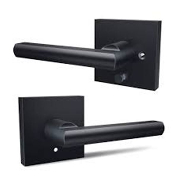 NEW HUHU DOOR HANDLE LEVER-BLACK