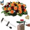 Image 1 : BRAND NEW ALL SPECIAL SADDLE ORANGE ROSE HEADSTONE