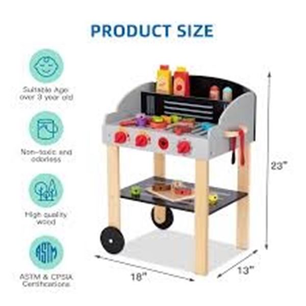 NEWLY ASSEMBLED OOOK GRILL PLAY SET