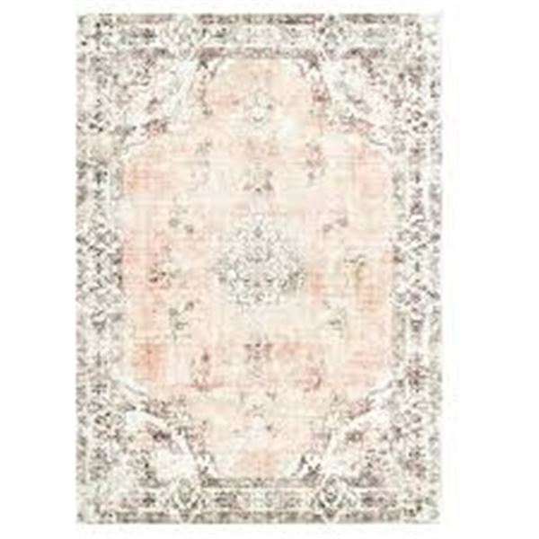 NEW BRICHOEE LARGE VINTAGE PINK RUG 8 X 10FT