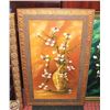 Image 1 : FRAMED OIL ON CANVAS BY THELMA STOBIE 22" X 36.25"
