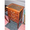 Image 1 : FLORAL DESIGN TOP JEWELRY DRESSER 29" X 18" X 12"