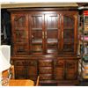 Image 1 : CHINA CABINET 83" X 19" X 74"