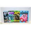 Image 1 : LOT OF 4 NINTENDO POWER MAGAZINES