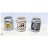 Image 1 : LOT OF 3 STEINS