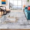 Image 1 : NEW SAFUNION AREA RUG MODERN BLACKGREY 6.5 X 8.2FT