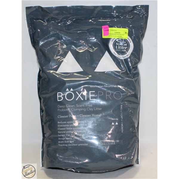 16LBS BOXIEPRO PROBIOTIC CLUMPING CLAY LITTER