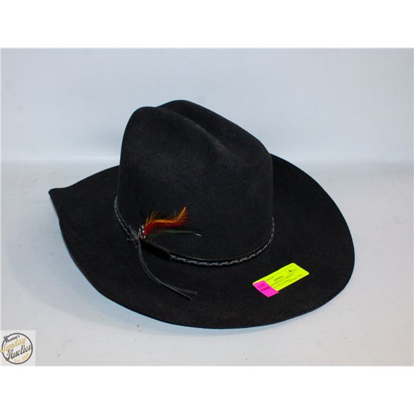 MENS SMITHBUILT LAMMLE'S LARGE BLACK COWBOY