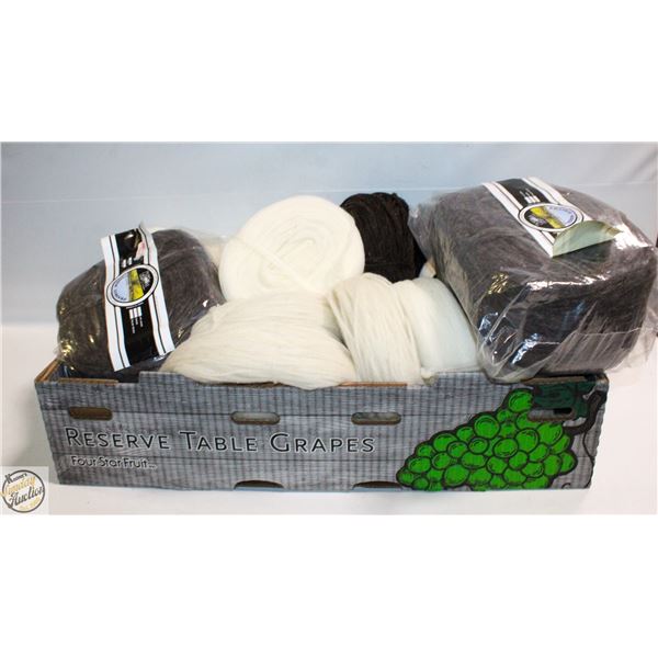 LARGE LOT OF YARN (UNUSED)