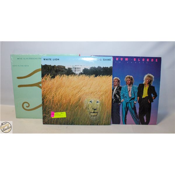 WHIT LOION BIG GAME VINY + PLATINUM BLONDE - ALIEN