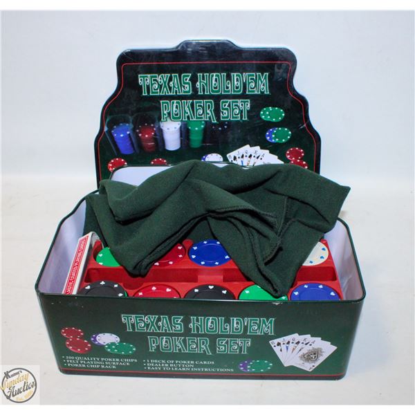 TEXAS HOLD'EM POKER SET