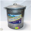Image 1 : METAL BOW WOW DOG FOOD METAL CONTAINER WITH LID