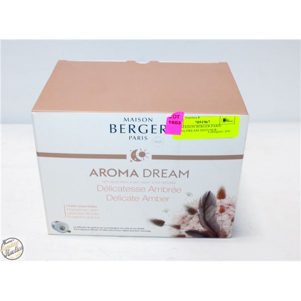 NEW MAISON BERGER PARIS AROMA DREAM DIFFUSER