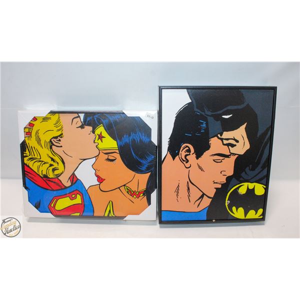 TWO NEW BOARD PRINTS BY ALEX CHERRY "HEROES 2" &