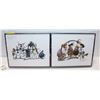 Image 1 : 2 NEW CREEPYFIED BOARD PRINTS BY DINO TOMIC