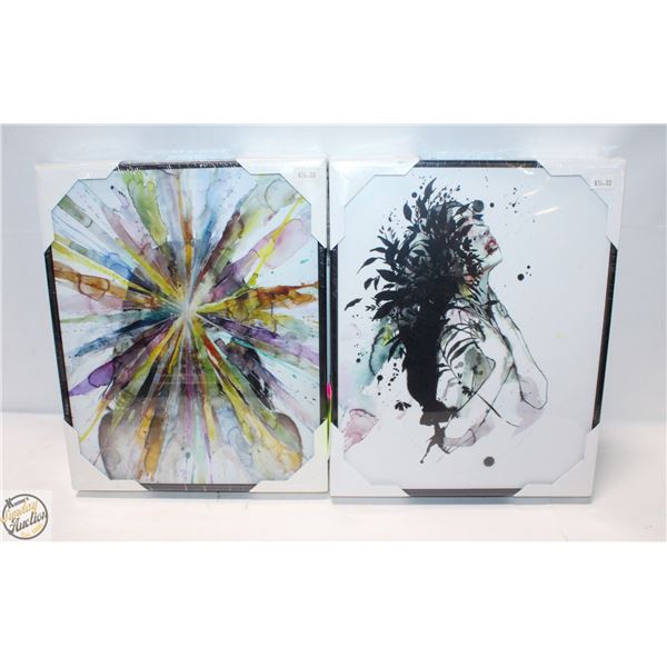 TWO NEW BOARD PRINTS BY AGNES CECILE "THE MIND" &