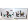 Image 1 : 2 CREEPYFIED BOARD PRINTS BY DINO TOMIC SMURFS