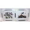 Image 1 : 2 NEW CREEPYFIED BOARD PRINTS BY DINO TOMIC