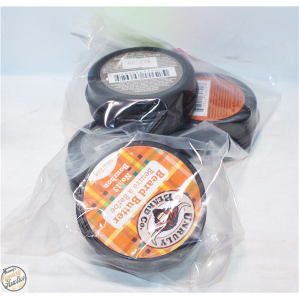 4 X 56G UNRULY BEARD CO BEARD BUTTER