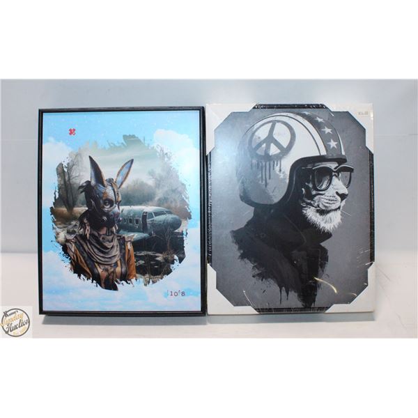 TWO NEW BOARD PRINTS "FINAL CUT" BY SERG NEHAEV
