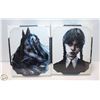Image 1 : TWO NEW BOARD PRINTS BY AGNES CECILE "WEDNESDAY" &