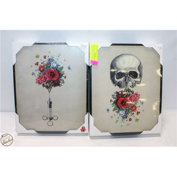 TWO NEW BOARD PRINTS BY ENKEL DIKA "CHOOSE LIFE" &