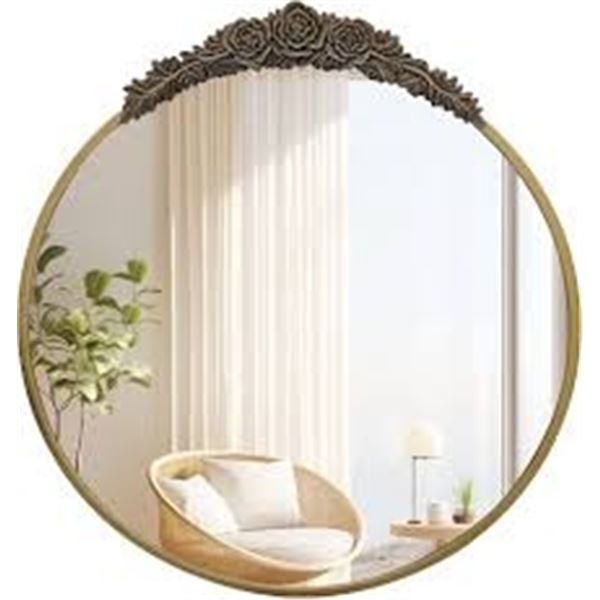 BRAND NEW ARTLOGE GOLD WANDS MIRROR 97 X 89 X 8CM