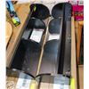 Image 1 : 2 NEWLY ASSEMBLED WALL SHELVES BLACK 3 SPACES