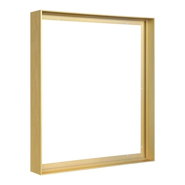 BRAND NEW FOLKOR METAL FLOATING FRAME 16 X 32"