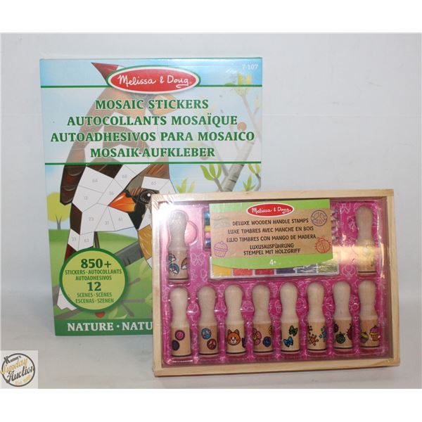 SEALED 2 MELISSA & DOUG ITEMS