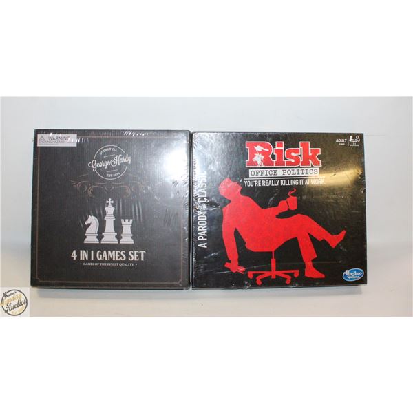 SEALED 2 BOARD GAMES HASBRO
