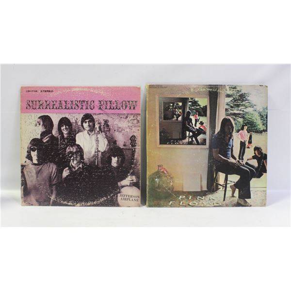 2 VINYL RECORD LPS PINK FLOYD & JEFFERSON