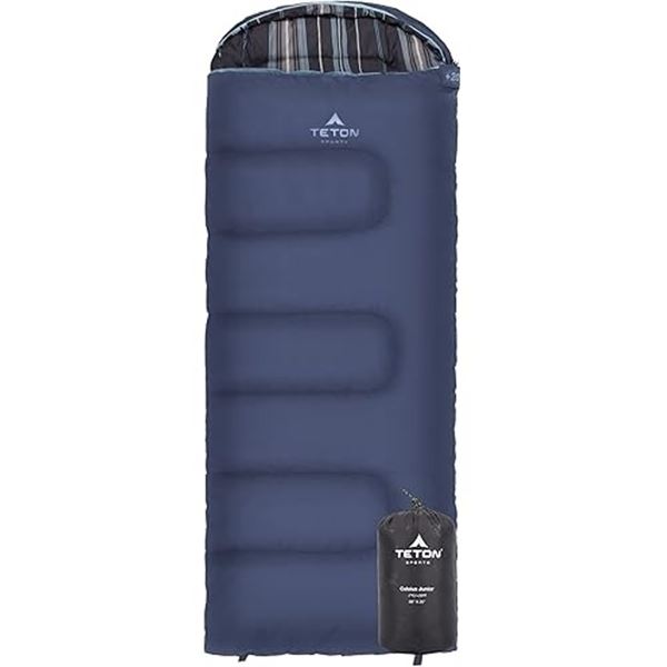 BRAND NEW TETON SPORTS CELSIUS XL SLEEPING BAG BLU