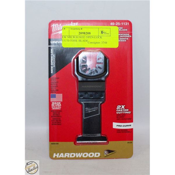 NEW MILWAUKEE OPEN-LOCK MULTI-TOOL BLADE