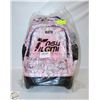 Image 2 : NEW TILAMI 18" ROLLING DAYPACK BACKPACK FLOWERS