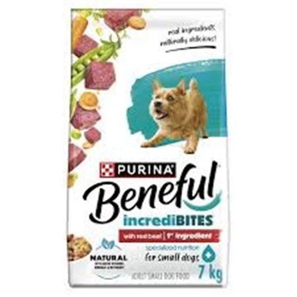 NEW 7 KG PURINA BENEFUL INCREDIBITES FOR SMALL DOG