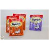 Image 1 : 4 PACKS TEMPTATIONS CAT TREATS MEGA PACK 180G