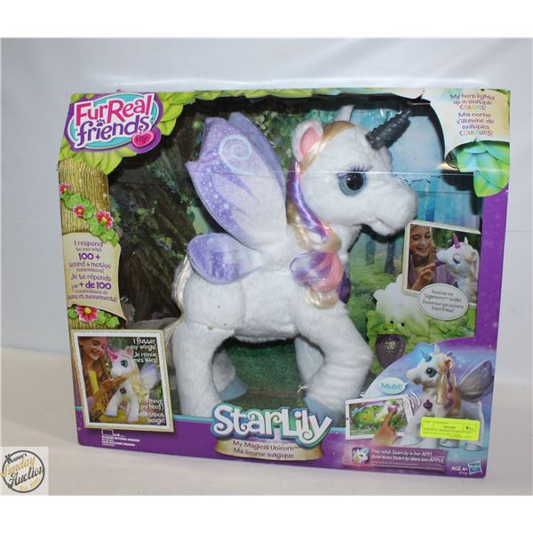 FUR REAL FRIENDS STARLILY MY MAGICAL UNICORN - NEW