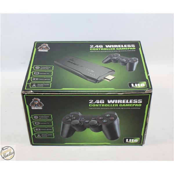 2.4G WIRELESS CONTROLLER GAMEPAD SYSTEM WITH 2